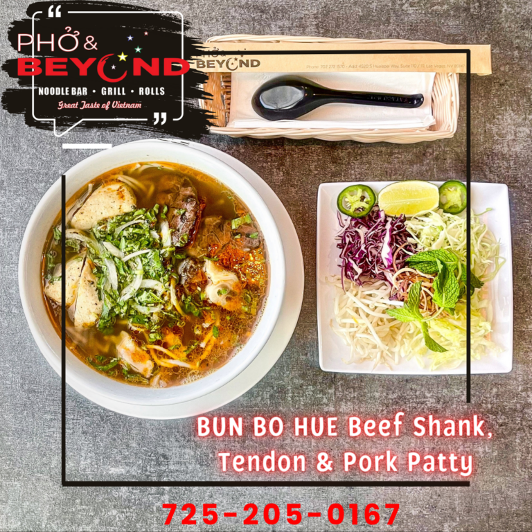 Bún Bò Huế Beef Shank, Tendon & Pork Patty: The Essence of Vietnamese ...